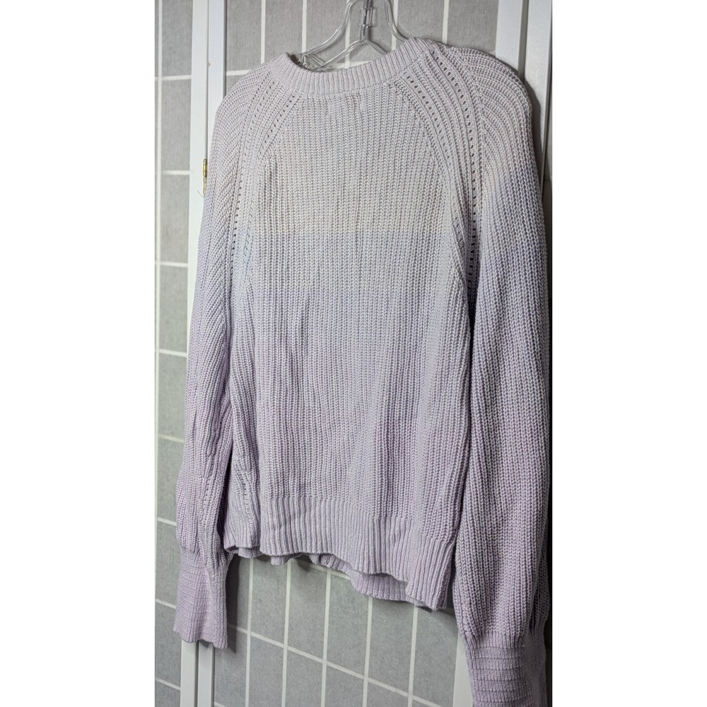 Universal Thread Women's Cropped Button Down Cardigan XL Sweater Purple Ombre - Picture 4 of 9